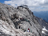 Blick zur Bergstation