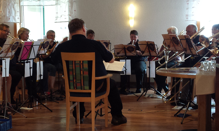 Kleines Konzert im Hotel