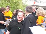 Kirchenrat Wolgang Weinrich und LPW Kunkel scheinen mit der
Umsetzung gemeinsam gesponnener Ideen ganz zufrieden zu sein