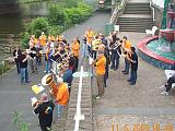 Endlich geht es los. Chor 2 bei den ersten Tönen