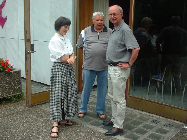 Susanne Holz-Plodek, Gerhard May und
                Friedel W. Böhler