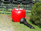Der Apfel …